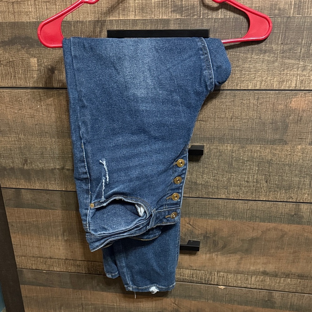 NOBO High Rise Skinny Blue Jeans